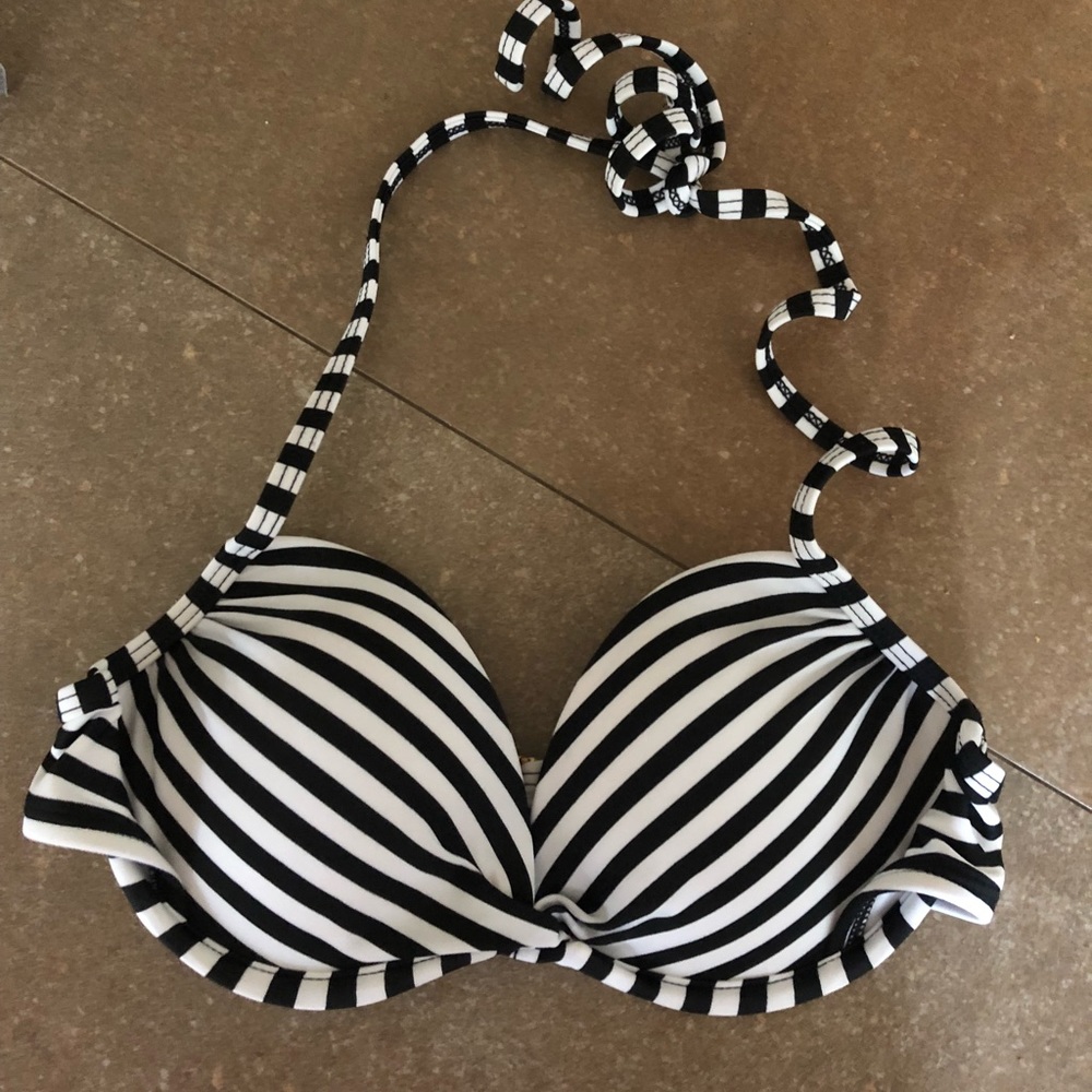 Striped Bikini Top